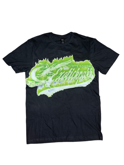 Exotic Pakk Co Dirty South Tee & Flame Mesh Shorts Set 1 of 1