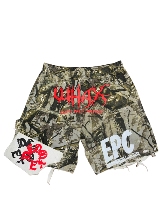 Exotic Pakk Co. Camo Cut-Off Shorts (1 of 1)