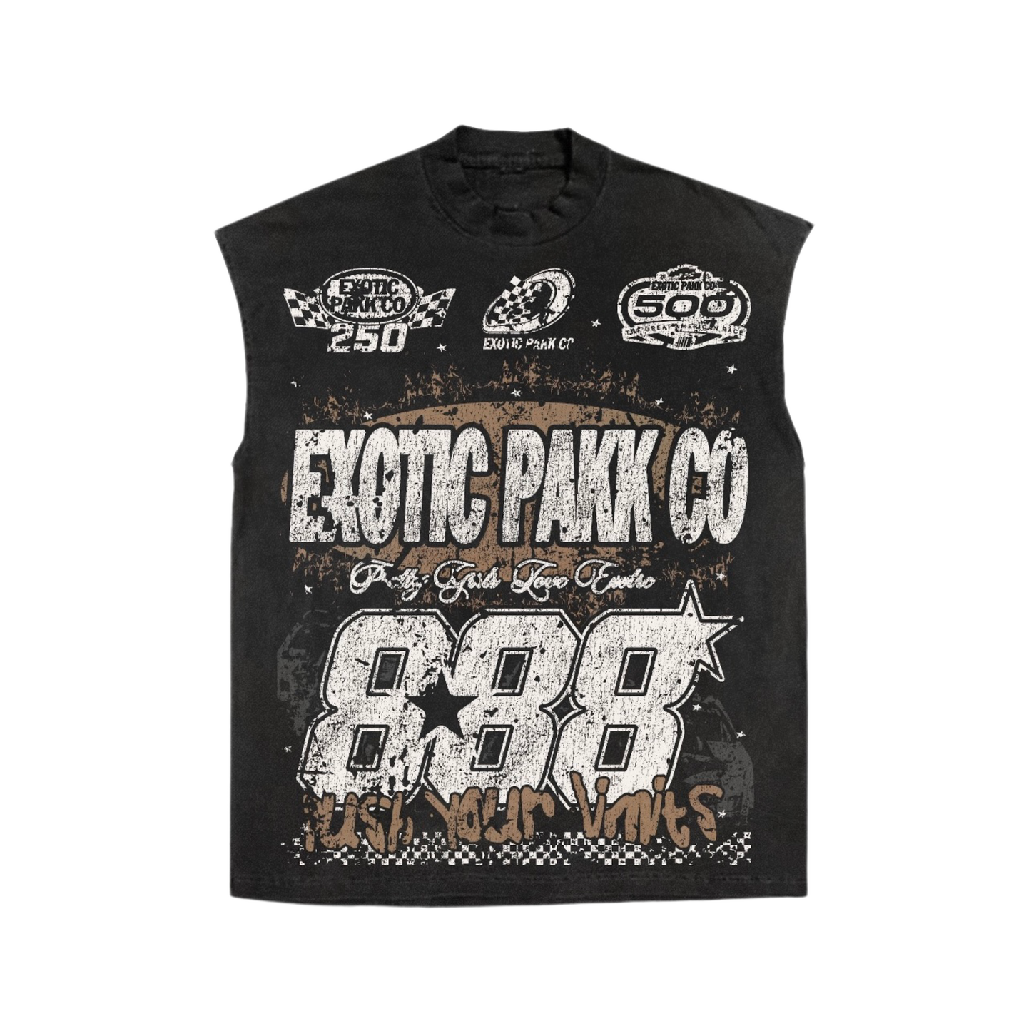 Exotic Pakk Racing Club Vintage Tee