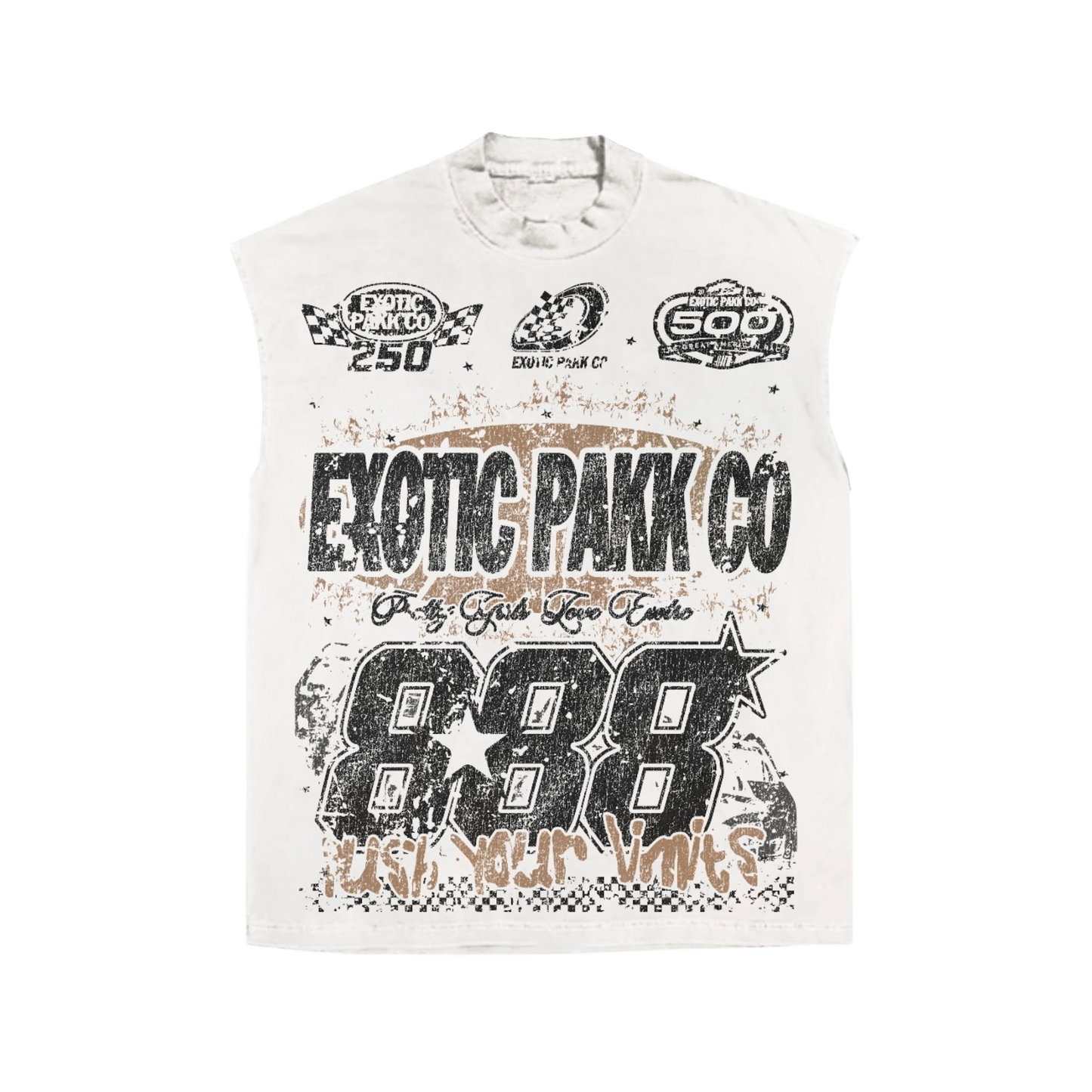 Exotic Pakk Racing Club Vintage Tee
